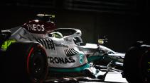 Mercedes F1-auto in Singapore