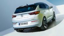 Opel Grandland GSe schuin achter
