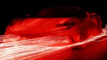 Ferrari SF90 Ryft tekeningen schuin voor