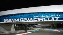 GP van Abu Dhabi 2021 Yas Marina Circuit letters