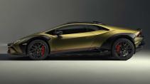 Lamborghini Huracán Sterrato 2023 productieversie zijkant
