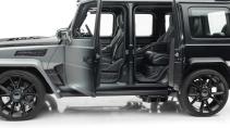 Mercedes AMG G63 Mansory P820 zijkant met deuren open