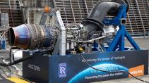 Rolls-Royce vliegtuigmotor op waterstof