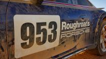 Porsche 911 Dakar 992 Roughroads kleurstelling zijkant stickers met 953