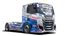 Speedweek 2022 Racetrucks European Racetruck Championship vrachtwagen schuin voor