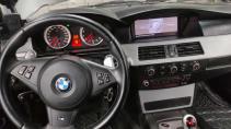 BMW 3-serie met V10-motor uit de M5 (E60) interieur van de M5