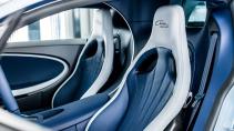 Bugatti Chiron Profilée interieur stoelen