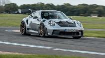 Porsche 911 GT3 RS op TopGear-circuit