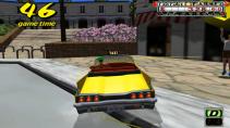 Crazy Taxi Retro Gaming rijdend naar klant