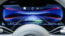 Mercedes-AMG EQS 53 4Matic interieur stuur dashboard bij speciale modus