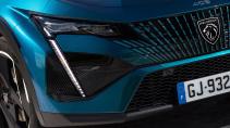 Peugeot 408 Hybrid 225 GT voorkant koplamp