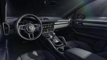 Porsche Cayenne E-Hybrid Platinum interieur overzicht