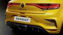 Renault Megane RS Ultime achterkant diffuser en uitlaat