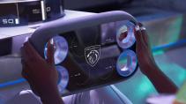 Peugeot Inception Concept stuur Hypersquare