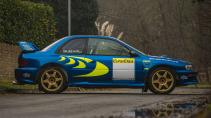 Subaru Impreza S5 WRC van Colin McRae zijkant