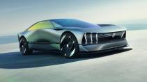 Peugeot Inception Concept schuin voor