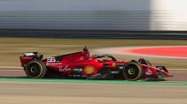 Ferrari SF23 shakedown Circuit Fiorano zijkant