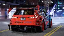 Honda CR-V Hybrid Racer schuin achter