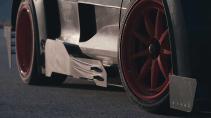 Honda CR-V raceauto wielen en zijskirt