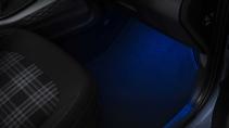 Hyundai i10 facelift 2023 interieur detail vloermat