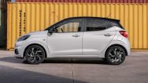 Hyundai i10 N Line facelift 2023 zijkant