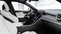 Mercedes C 200 Estate Luxury Line (2023) interieur stoelen voorin