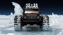 Mercedes G-klasse van Moncler voor