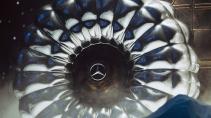 Mercedes G-klasse van Moncler wiel