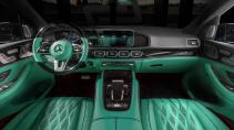 Mercedes Maybach GLS mint groen door tuner Carlex Design interieur
