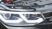 Volkswagen Tiguan R met Audi RS 3 motor koplamp