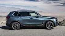 Zijkant BMW X5 Facelift 2023