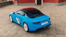 Alpine A110 San Remo 73 schuin achter