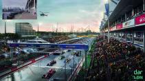 F1 GP van Londen 2026 start render