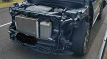 Hyundai Palisade mist een boel onderdelen schuin voor