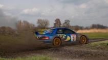 nicography77 schaalmodel fotografie Subaru Impreza van Colin McRae schuin achter