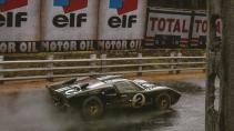 nicography77 schaalmodellen fotografie Ford GT40 Le Mans rijdend zijant