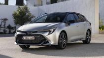 Toyota Corolla Touring Sports 2.0 High Power Hybrid GR Sport Plus (2023) schuin voor