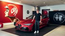 Bottas Alfa Romeo Giulia GTAm