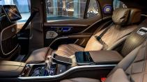 Mercedes Maybach EQS 2023 stoelen achterin