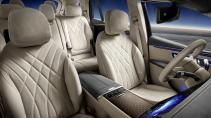 Mercedes EQS SUV 580 4Matic AMG Line (2023) interieur stoelen