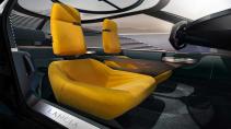 Lancia Pu+Ra HPE conceptauto stoelen
