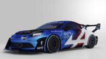 Alpine A110 Pikes Peak schuin voor