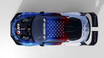 Alpine A110 Pikes Peak bovenkant