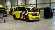 werkplaats Volkswagen ID. Buzz ambulance