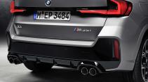BMW X1 M35i xDrive (2023) uitlaat