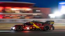 Ferrari Hypercar tijdens 24 Uur van Le Mans kwalificatie