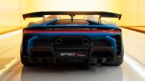 Ferrari SF90 XX Spider achterkant