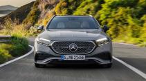 Mercedes E-klasse Estate (2023) rijdend voorkant