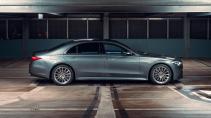 Mercedes S 580 zijkant