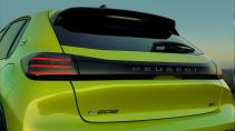 Peugeot e-208 (2023) achter